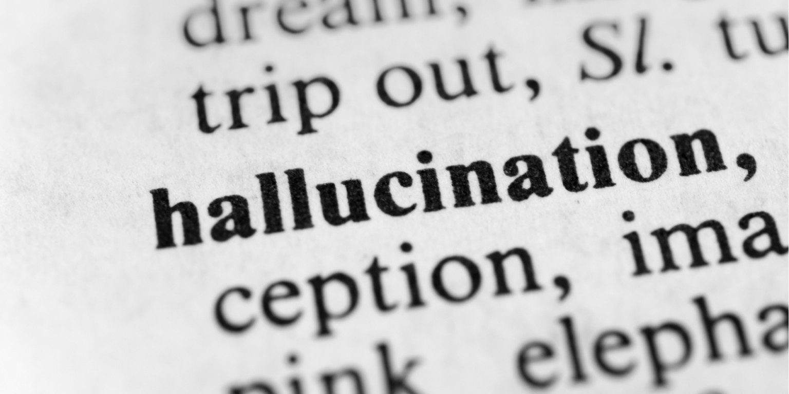 difference between auditory hallucination and delusion