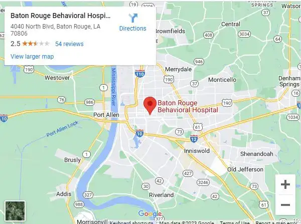 Directions Baton Rouge Behavioral Hospital